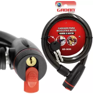 CADEADO PARA BICICLETA E MOTO