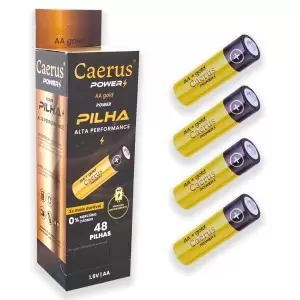 Pilhas AA Caerus Power caixa com / 48 uni.